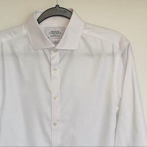 Non-Iron Extra Slim Fit Dress Shirt - White